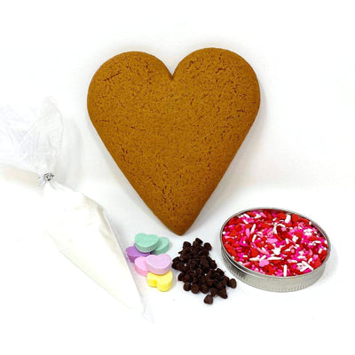Individual Heart Decorating Kit The Gingerbread Construction Co. 
