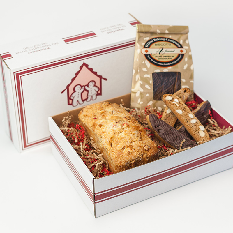 Muffin Loaf & Biscotti Gift Box The Gingerbread Construction Co. 