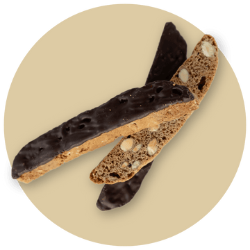 Almond Dipped Biscotti