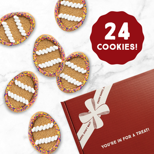Egg Gingerbread Cookie Gift Box - Large