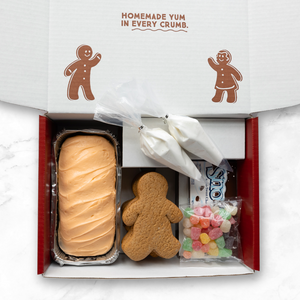 Gingerbread Cookie Decorating Kit + Muffin Loaf