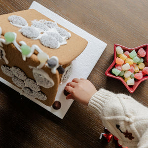 Undecorated Gingerbread House