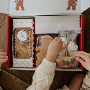 Gingerbread Cookie Decorating Kit + Muffin Loaf