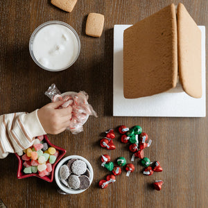 Undecorated Gingerbread House