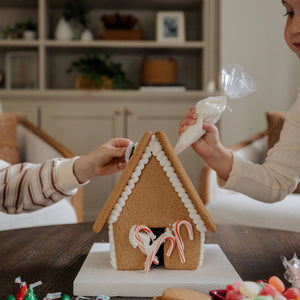 Undecorated Gingerbread House