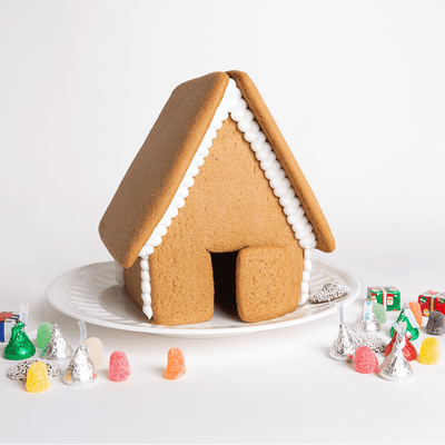 Undecorated Gingerbread House The Gingerbread Construction Co. 