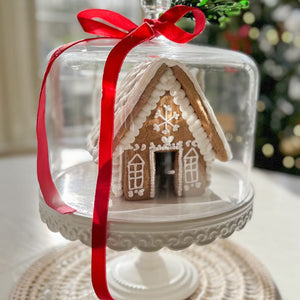 White Icing Gingerbread House The Gingerbread Construction Co. 