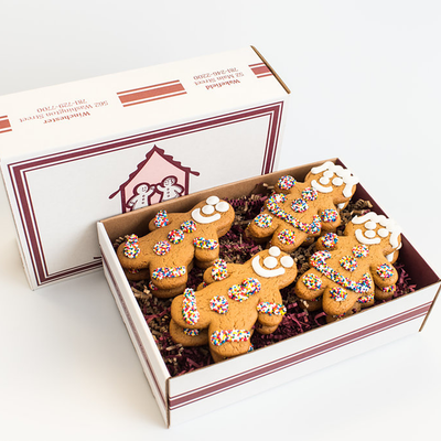 Gingerbread Cookie 12-Pack Gift Box The Gingerbread Construction Co. 