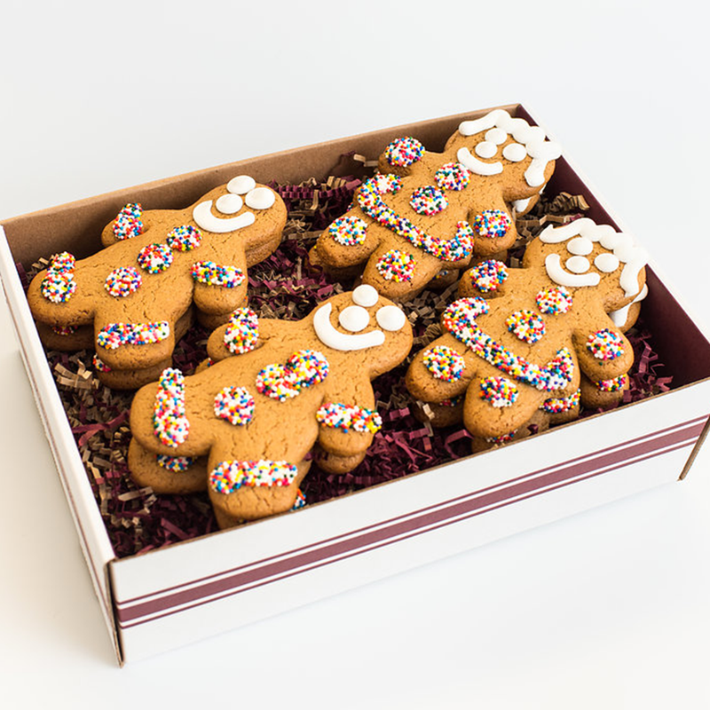 Gingerbread Cookie 12-Pack Gift Box The Gingerbread Construction Co. 