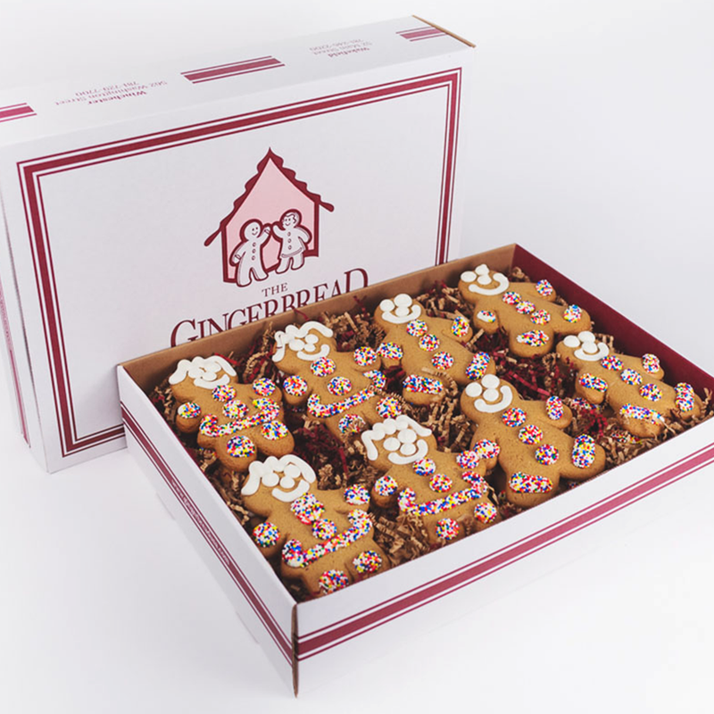Gingerbread Cookie 24-Pack Gift Box The Gingerbread Construction Co. 