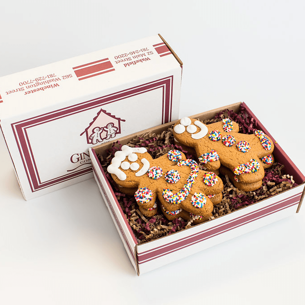 Gingerbread Cookie 6-Pack Gift Box The Gingerbread Construction Co. 