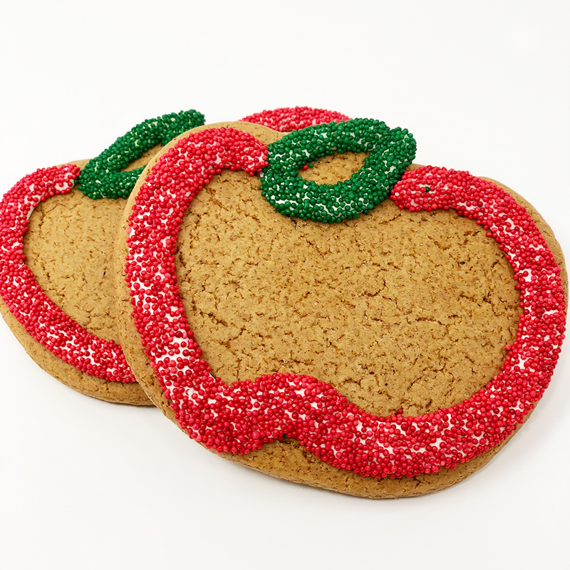 Apple Gingerbread Cookies The Gingerbread Construction Co. 