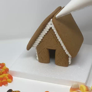 Undecorated Gingerbread House
