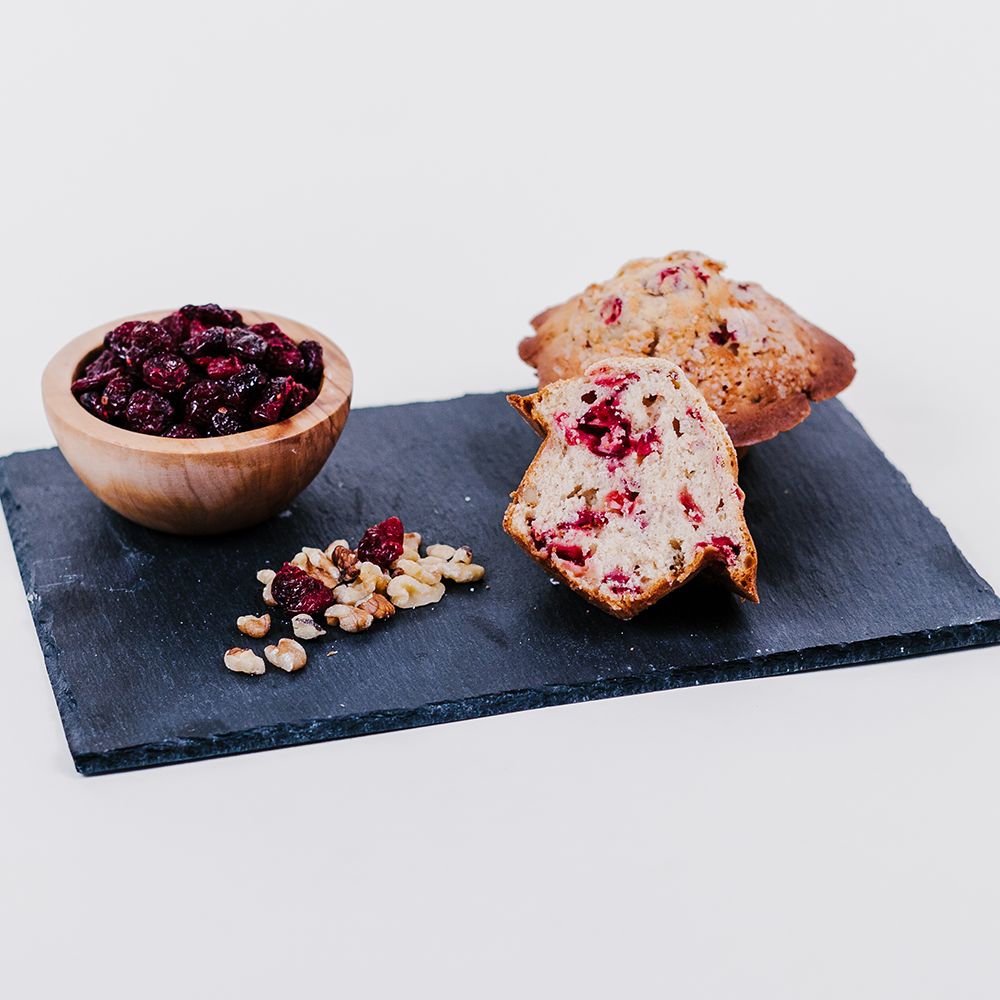 Cranberry Walnut Muffin The Gingerbread Construction Co. 