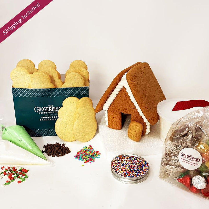 Deluxe Decorating Package The Gingerbread Construction Co. Sugar Cookie Decorating Kit 