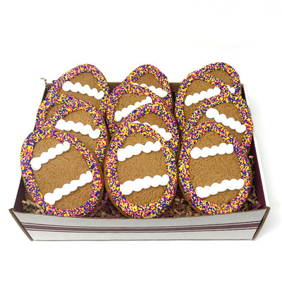 Egg Gingerbread Cookie Gift Box - Medium The Gingerbread Construction Co. 