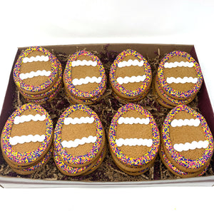 Egg Gingerbread Cookie Gift Box - Large The Gingerbread Construction Co. 