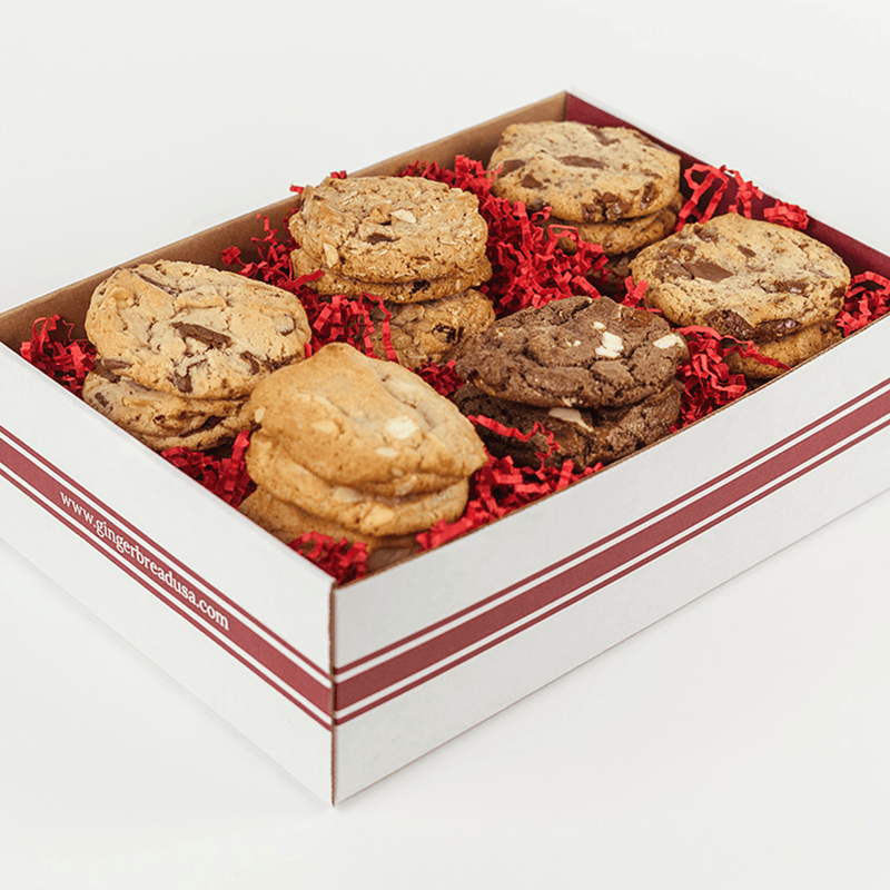 Gourmet Cookie Gift Box The Gingerbread Construction Co. 
