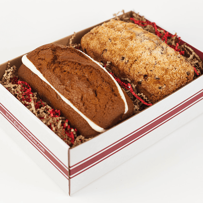 Muffin Loaf 2-Pack Gift Box The Gingerbread Construction Co. 