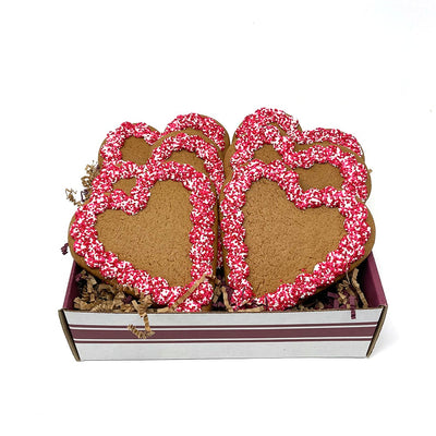 Heart Gingerbread Cookie Gift Box - Small The Gingerbread Construction Co. 