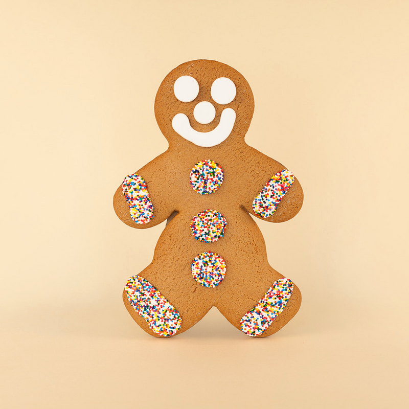 Jumbo Gingerbread Cookie - Boy