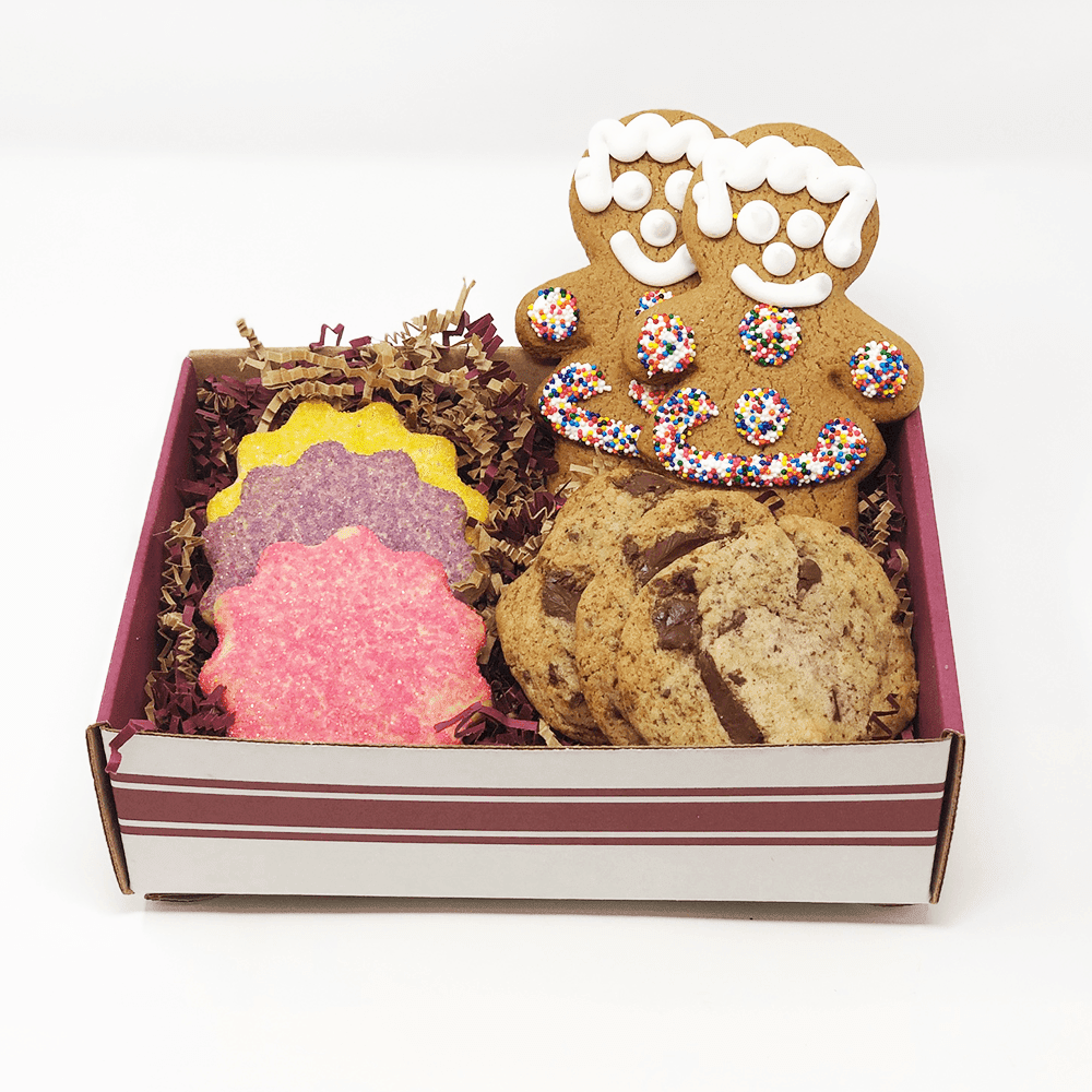 Sweet Sampler Gift Box The Gingerbread Construction Co. Gourmet Cookies 