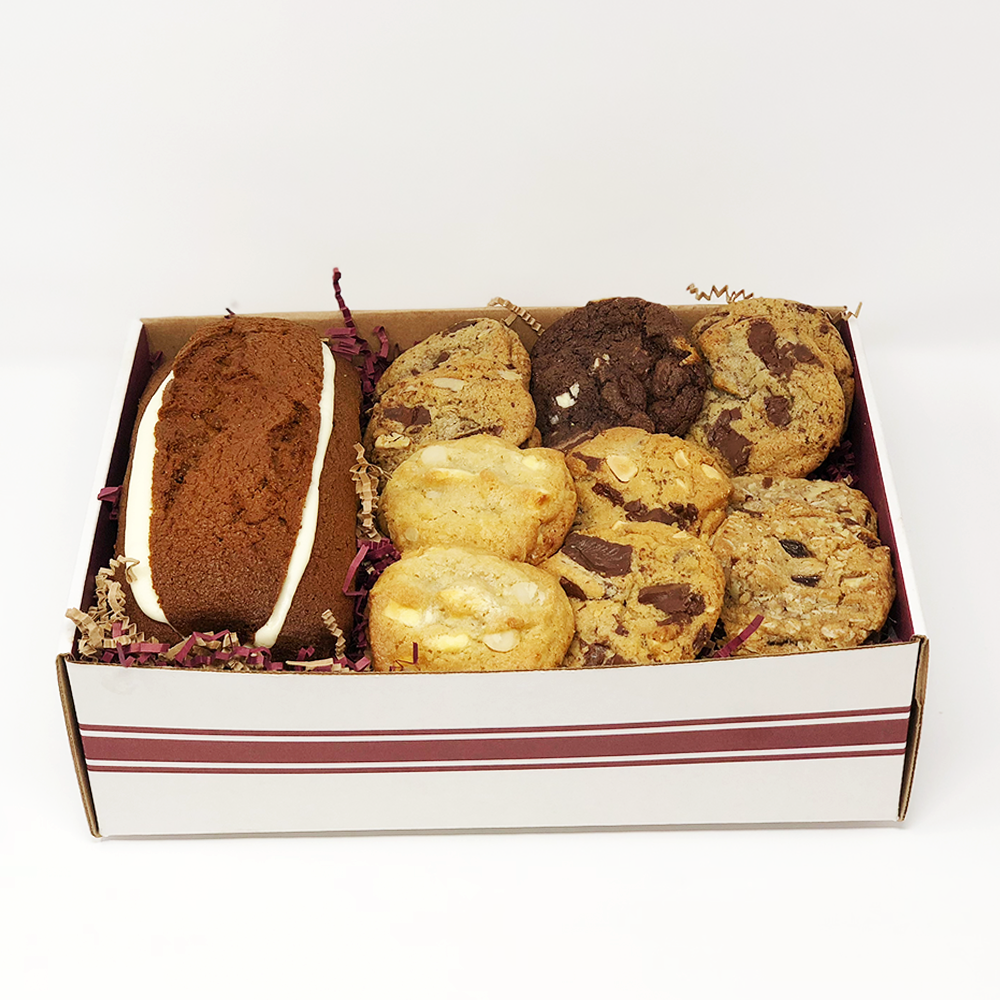 Premium delicacy in a muffin loaf & gourmet cookie gift box