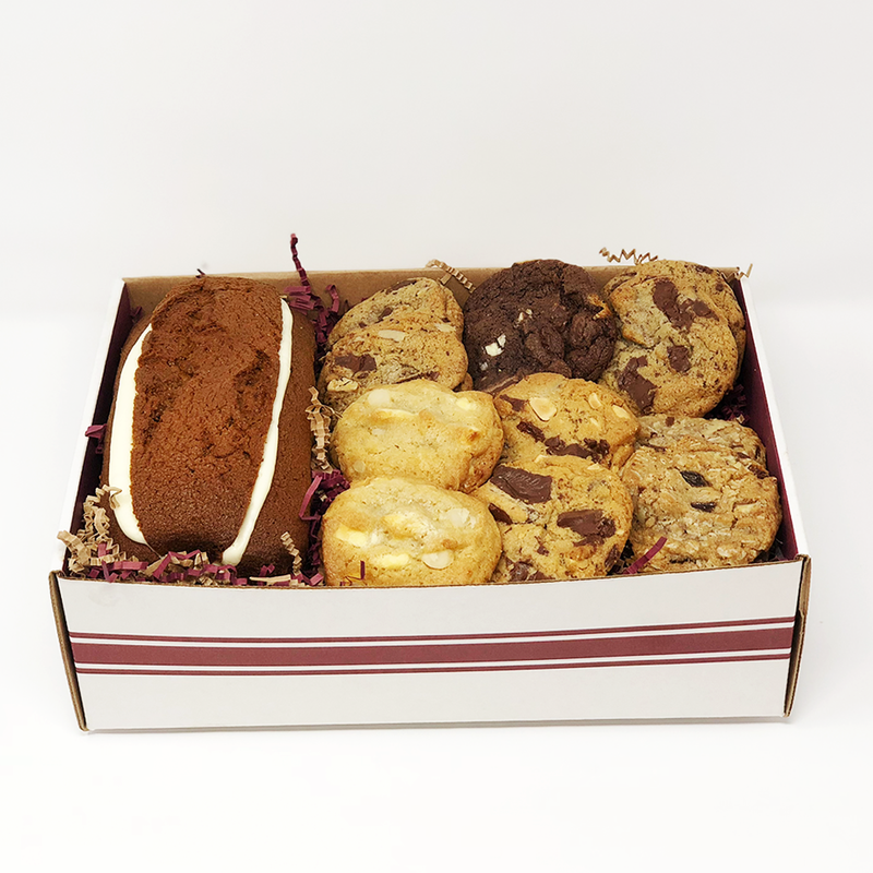 Muffin Loaf & Gourmet Cookie Gift Box The Gingerbread Construction Co. 