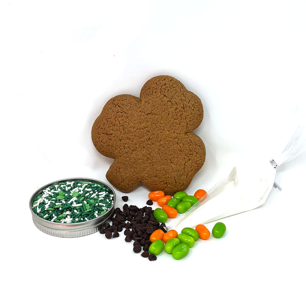 Individual Shamrock Decorating Kit The Gingerbread Construction Co. 