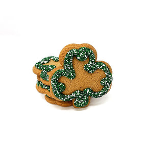 Shamrock Gingerbread Cookie The Gingerbread Construction Co. 