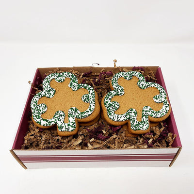 Shamrock Gingerbread Cookie Gift Box The Gingerbread Construction Co. 