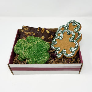 St. Patrick's Day Gift Box - Small The Gingerbread Construction Co. Brownies 