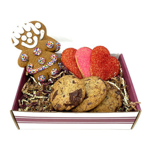 Sweet Sampler Gift Box The Gingerbread Construction Co. Gourmet Cookies 